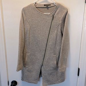 Banana Republic Asymmetrical structured knit jacket